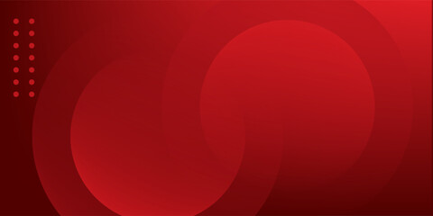 Obraz premium Red abstract background. Dynamic shapes composition. Eps10 vector