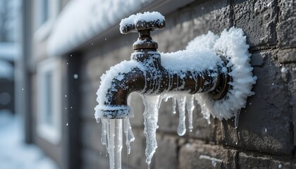 icicles on the roof