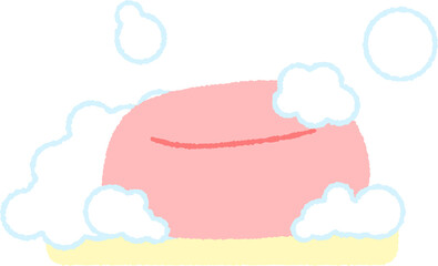 다양한 비눗방울 일러스트