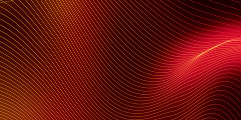 Red Technology Background