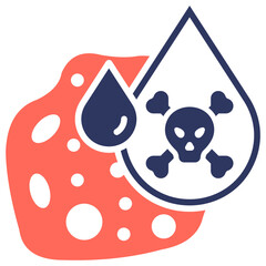 Heavy Metal Contamination Icon
