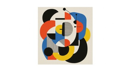 vector illustration of an abstract figure