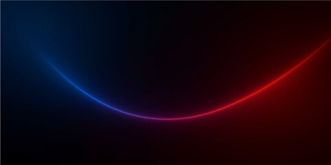 Abstract blue background with glowing flowing lines in a dark, wavy motion