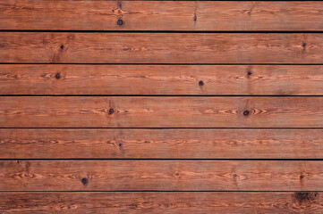 Obraz premium Warm rustic brown wood texture wall background