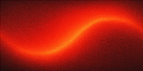 Red abstract background with glowing waves and lines motion design