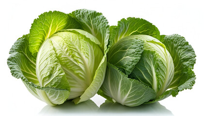 Fototapeta premium cabbage isolated on white background