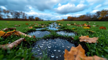 Peaceful coastal landscape with calm waves and soft warm sunlight casting long shadows