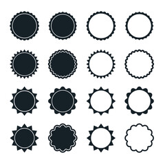 Promotional Sale Badges Collection – Super Sale and Best Sale Icons