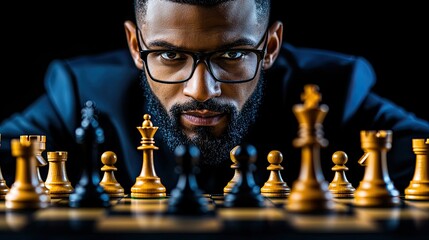 Focused Chess Player: Strategy and Concentration