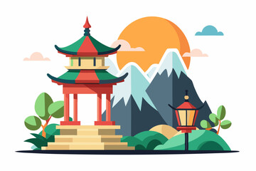 Ideal for use in travel blogs, cultural presentations, web backgrounds, posters, and Japanese-themed designs.

