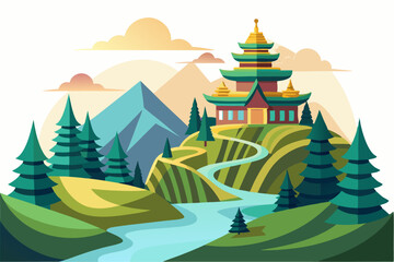 Ideal for use in travel blogs, cultural presentations, web backgrounds, posters, and Japanese-themed designs.

