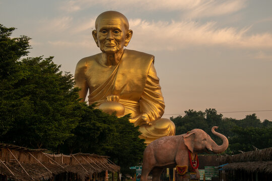 Luang Phor Thuat Khao Yai, Korat, Thailand (The largest monk statue in the world)