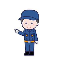 消防団員／ななめ／男性 16