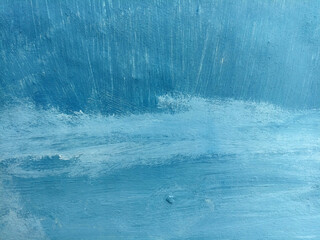 color and texture of brush strokes on the wall