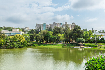 Chengkung Lake at National Tsing Hua University located in Hsinchu City, Taiwan