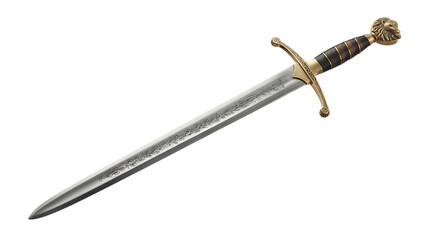 Golden Lion Hilt Sword