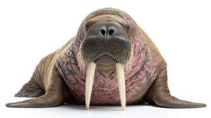 Walrus facing forward