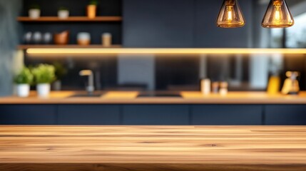 Modern kitchen countertop image