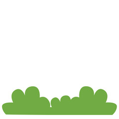 Obraz premium A simple illustration of green grass, perfect for nature, outdoor environments, and gardening, symbolizing growth and the beauty of nature.