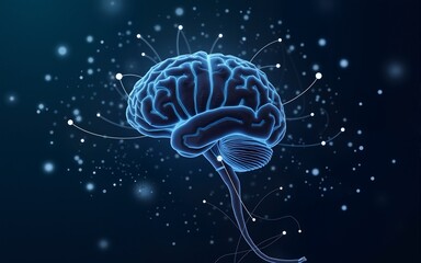 Neural network model. Artificial intelligence. AI. High quality