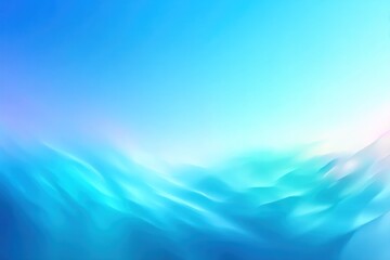 Soft, pastel blue landscape