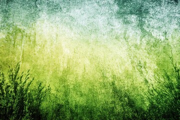 Textured abstract landscape