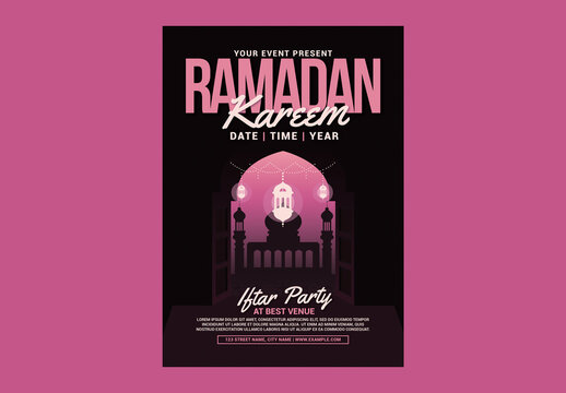 Ramadan Kareem Flyer Templates
