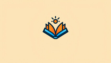 Open Book Depicting Knowledge Enlightenment and Wisdom Symbolizing Education