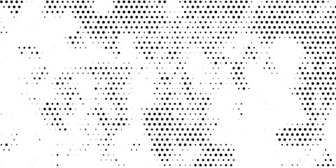 Dotted gradient halftone background. Horizontal seamless dots pattern in pop art style. Abstract modern stylish texture. Vector illustration, eps10