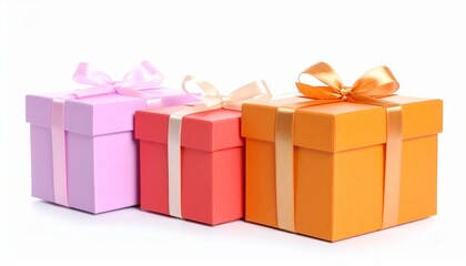 Obraz premium gift box isolated on white