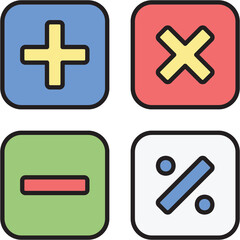 Obraz premium Mathematics Sticker