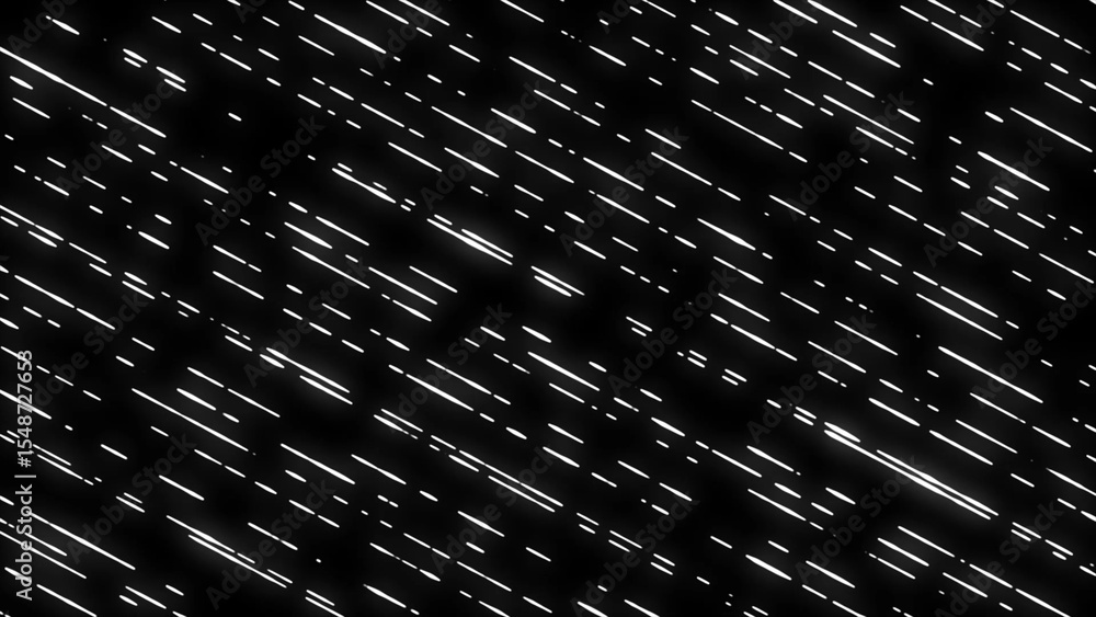 Aufkleber abstract black and white diagonal lines pattern suggesting rain or light streaks the image displays