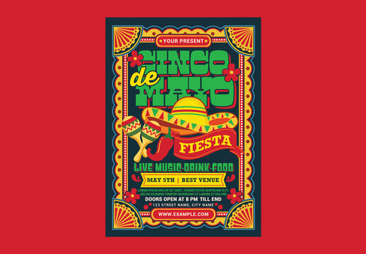 Cinco de Mayo Flyer