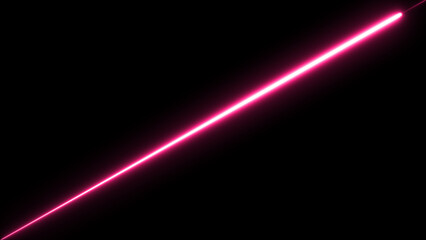 Color lighting illustration. Abstract Design Lines Curves Particles On Dark Background