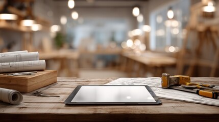 Workspace blueprint tablet