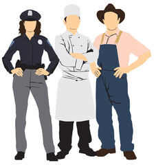 occupation people full length