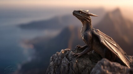 Dragon landscape