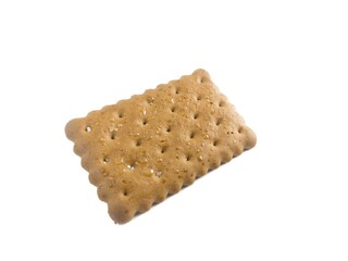 Biscuits isolated on white background. Simple and clean food presentation, perfect for breakfast,...