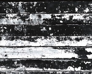 Grungy painted wood texture shows the effects of aging and weathering