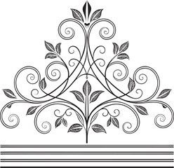 Obraz premium abstract floral design