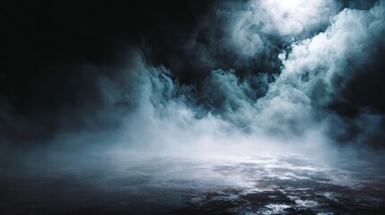 Dark smoky background