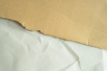 ざらざら質感のベージュ紙｜クラフト・パッケージ用背景　Beige Rough Paper Texture &ndash; Craft and Packaging Background