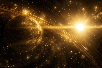 Golden cosmic explosion