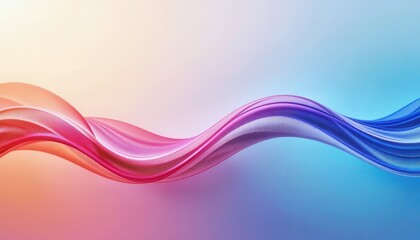 Creative and vibrant abstract background design for computer screens showcasing colorful waves