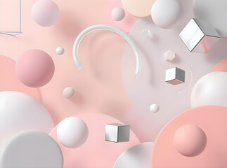 abstract background with bubbles