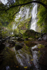 
Khlong Lan Waterfall is one of the most beautiful and grand waterfalls in Thailand. Below it is a large pool where you can swim. It is located in Khlong Lan National Park, Kamphaeng Phet