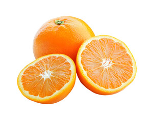 Fresh and vibrant: Close-up of oranges against a stark black backdrop