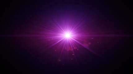 Obraz premium Electric purple background with glowing center effect and dark edges