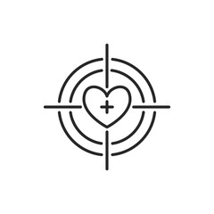 Beautiful thin line style vector wedding icon elements