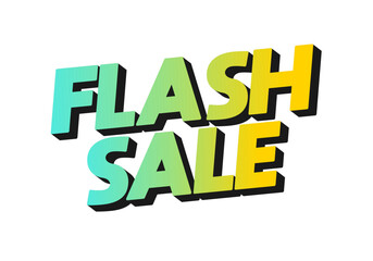 Vibrant Flash Sale Graphic